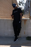 Black Joggers - Erratic Shark