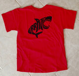 Erratic Shark Tee (Red)
