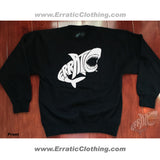 Erratic Shark (Learn To Swim) Crewneck