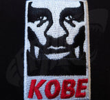KobeY Black Snapback hat (Red/White)